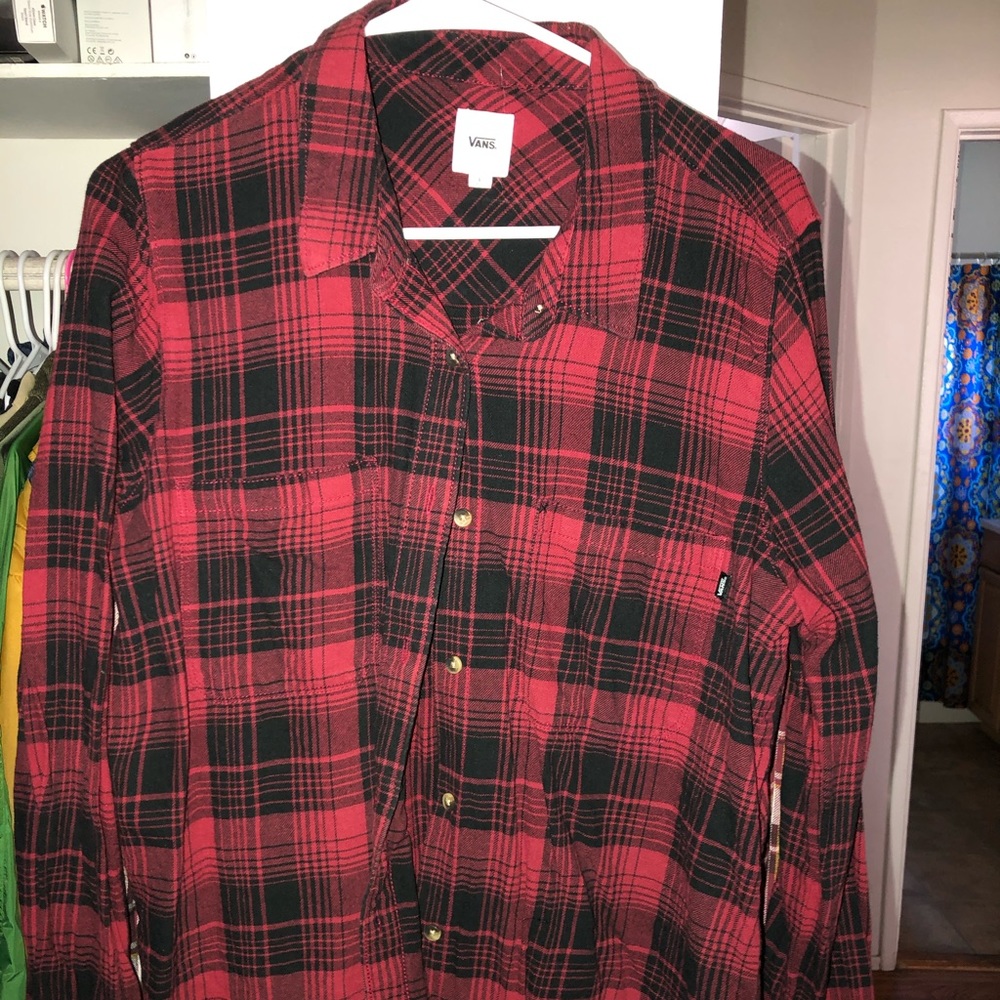 Vans Red Flannel - Picture 2 of 3